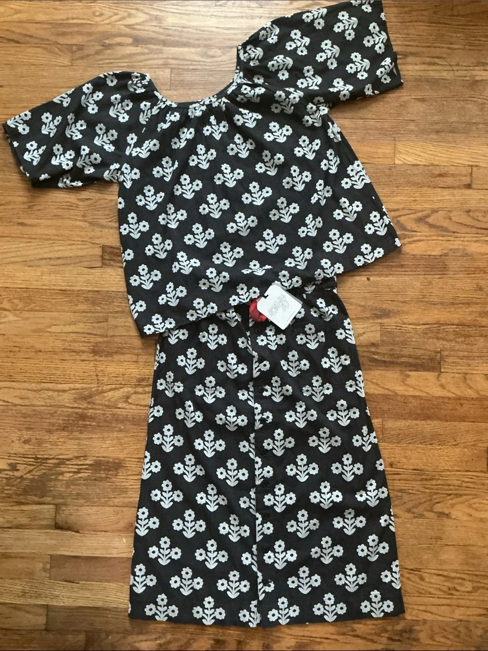Ace & Jig Ruth Gardenia NWT AJ1091L + Matching Coordinating Top Slow Fashion